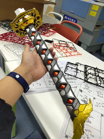 DABAN 8814 Astray Red Frame MG 1/100 MB MBF-P02 Orangutan Arm With Sword Hilt Assembly Model Kit Action Figure Model Toy Robot