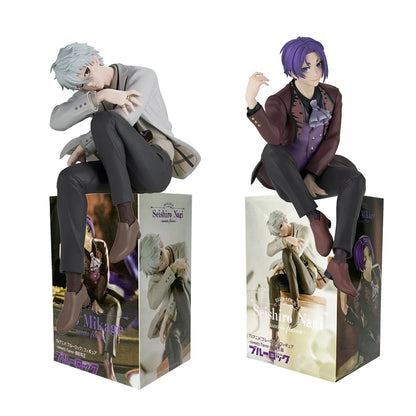 14cm Blue Lock Anime Figure Full Dress Nagi Seishirou Handsome Mikage Reo Action Figure Room Decorations Collection Model Toys