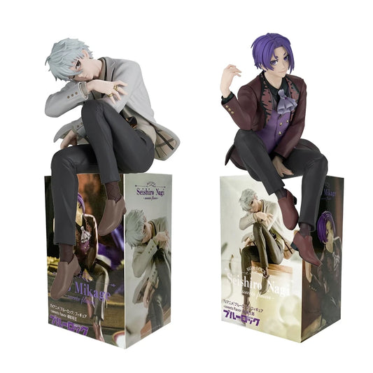 14cm Blue Lock Anime Figure Full Dress Nagi Seishirou Handsome Mikage Reo Action Figure Room Decorations Collection Model Toys