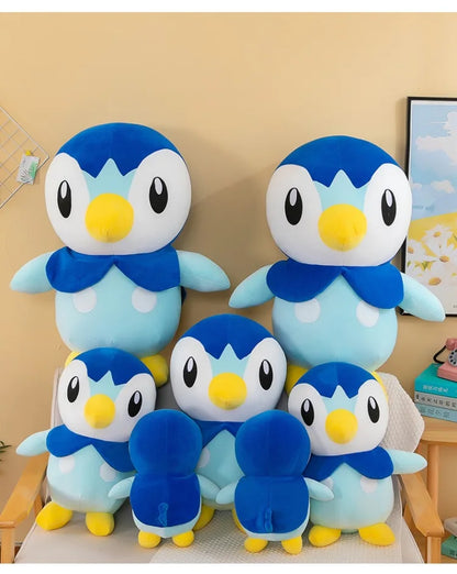 Pokemon Kawaii Piplup Plush Toys Cute Cartoon Stuffed Soft Toys Anime Penguin Plushie Big Doll Throw Pillow Kids Birthday Gift