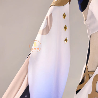 Genshin Impact Istaroth Cosplay Costume Wig Dress Uniform Tokoyo Ookami Kairos Four Shades Halloween Party for Women Girls Props