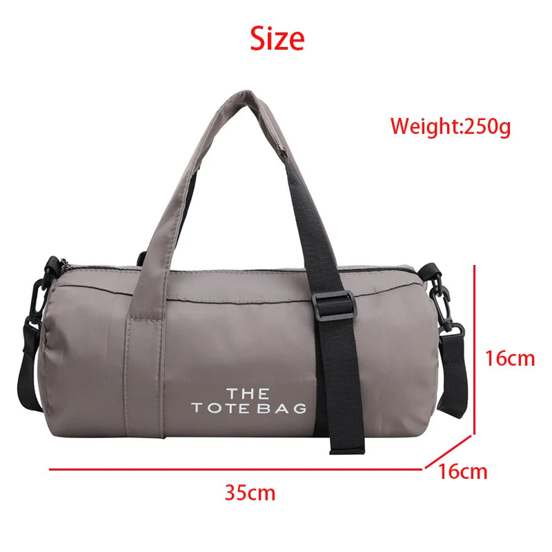 Small Fashion Gym Fitness Bag for Women – Yoga Sports Travel Weekender Mini Shoulder Duffle Handbag
