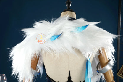 Genshin Impact Yelan Tranquil Banquet Cosplay Costume Wig Dress New Skin Uniform Outfit Halloween Party for Women Girls Props