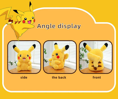 35/80cm Pokemon Plush Doll Pikachu Huge Rabbit Plush Pokémon Plushie  Anime Stuffed Toys Pikachued Soft Pillow Gift for Children
