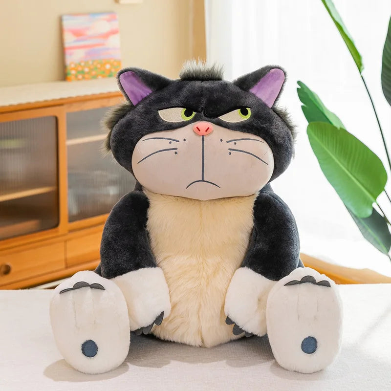 45/60/80cm Big Size Disney Lucifer Kawaii Anime Plush Stuffed Doll Room Decoration Cartoon Plushie Pillow Ornament Children Gift