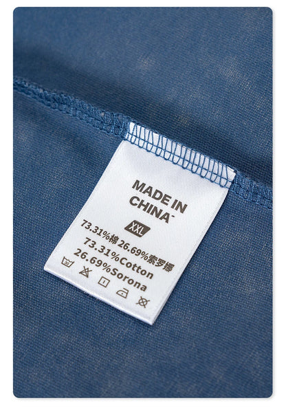 ZODF Vintage 2024 Summer Men Washed Solid 230gsm T-Shirts Unisex Ripped Breathable Quick Dry Cooling Feeling T Shirt Tees HY0801