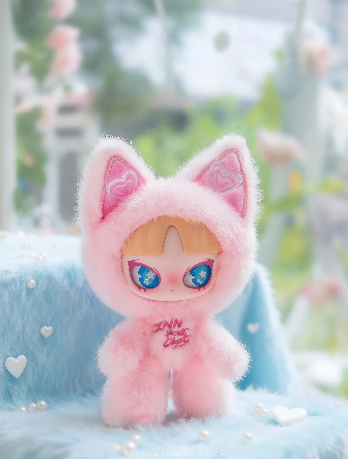 INNS Cat Inn Your Chat Series Mystery Blind Box Fluffy Kawaii Plush Doll Backpack Pendant Collectible Trendy Toy
