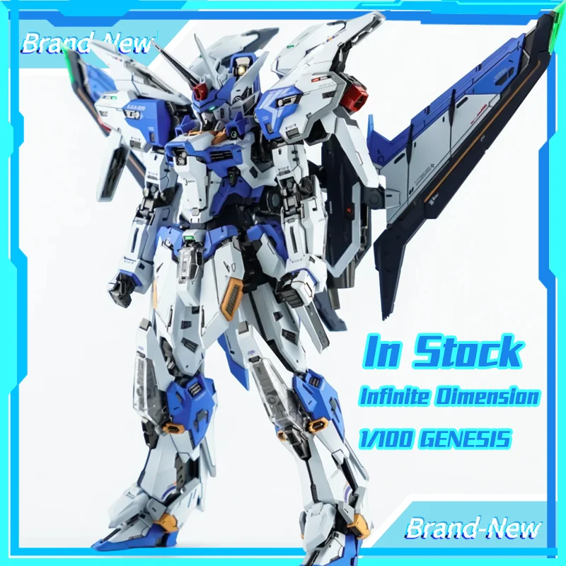 Infinite Dimension MG 1/100 GENESIS Model Kit Assembly Action Figure Robot Plastic Customized Doll Toy Gift