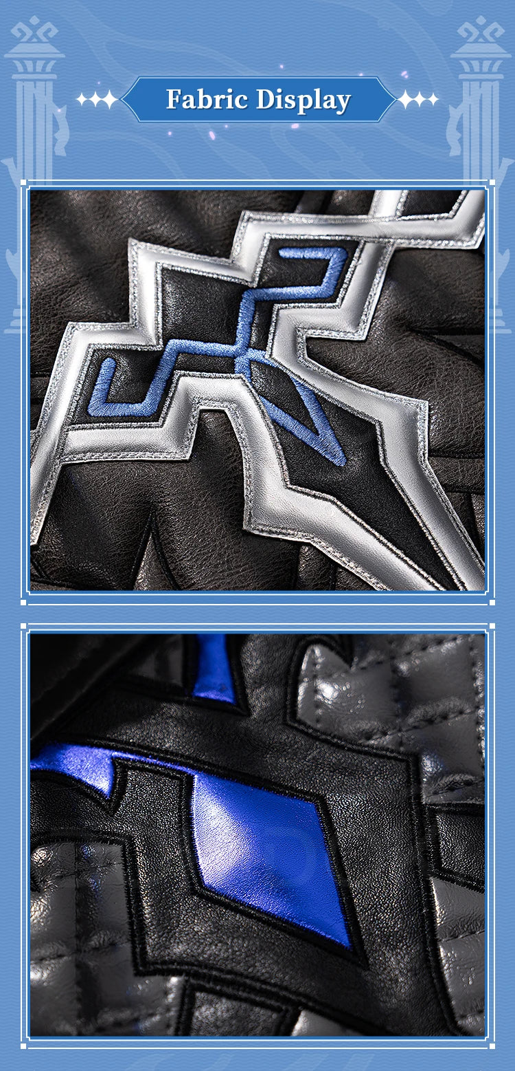 IN STOCK Captain Capitano Cosplay Costume Game Genshin Impact【S-4XL】DokiDoki Men Costume Fatui Harbinger Halloween Plus Size