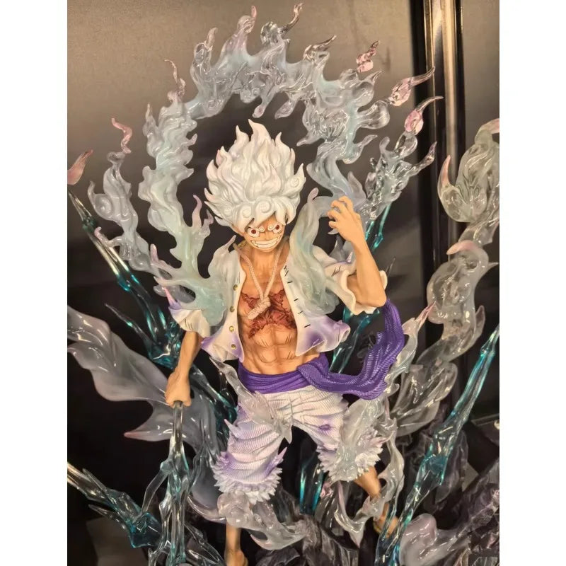 JT Nika Monkey D. Luffy Action Figure ONE PIECE Anime Figures Luffy Fifth Gear Figures PVC Statue Collection Model Gifts