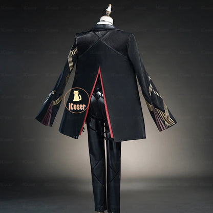 Zenless Zone Zero Evelyn Chevalier Cosplay Costume Wig Uniform Jacket Headwear Earrings Stars of Lyra Halloween Party Women Prop