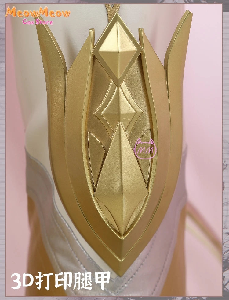 Soul Land Qian Renxue Cosplay Costume Set Polyester