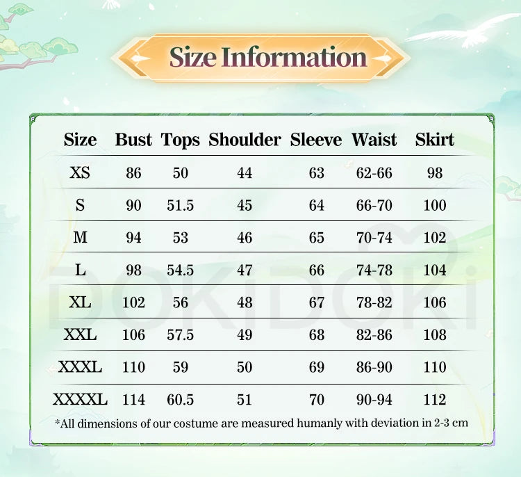 IN STOCK Maomao Cosplay Costume Anime The Apothecary Diaries【XS-3XL】DokiDoki-SR Mao Mao Upgraded Dress Plus Size