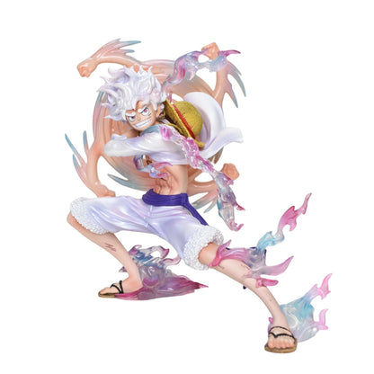 19cm/7.48in Anime One Piece Luffy Figure Gear 5 Luffy Action Figure Collection Model Toy Gift