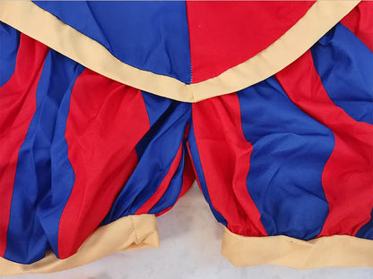 Pomni Magical Virtual Circus Cosplay Jumpsuit Set Cotton Polyester