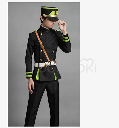 IN STOCK Yuichiro Hyakuya Cosplay Anime Seraph Of The End Cosplay DokiDoki-R Cosplay Hyakuya Yuichiro Cosplay Costume Uniform