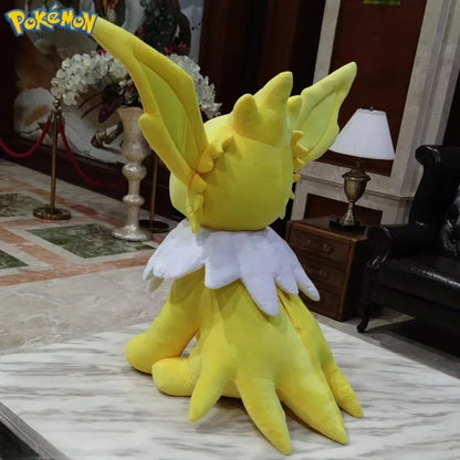 100CM Pokémon Jolteon Plushies Cartoon Anime Stuffed Kawaii Ornament Comfortable Soft Doll Big Size Children Toy Peluche Gift