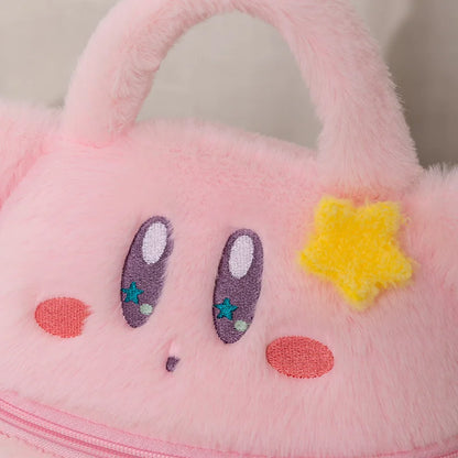 Sanrio Cute Plush Handbag Pochacco Kirby Plush Makeup Box Ugly Fish Kawaii Makeup Box Gifts For Girls