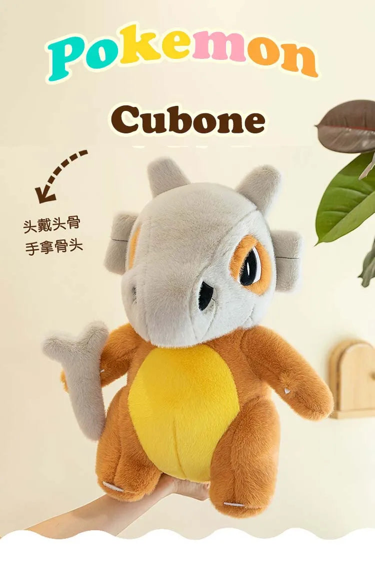 Pokemon Cubone Plush Toys Pokémon Anime Plushie Dolls 45/70cm Kawaii Pillow Rabbit Stuffed Cubone Christmas Gifts for Childrens