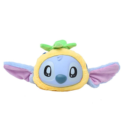 New Disney Stitch Cartoon Plush Backpack Cute Winter Gift For Girls Stuffed Animal Toy Plushie Bag Kids Carry-On Satchel