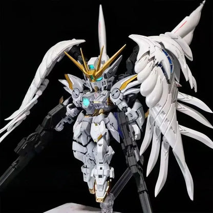 GL Model Wing Zero Snow White EW MGSD XXXG-00W0 Assembly Model Kit Toys Action Figures Model Kits Robot Plastic Hobby Kids Gift
