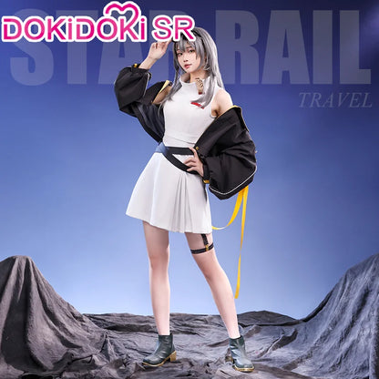 IN STOCK Trailblazer Stelle Cosplay Costume Game Honkai: Star Rail Cosplay DokiDoki-SR Trailblazer Costume Women Casual Wear