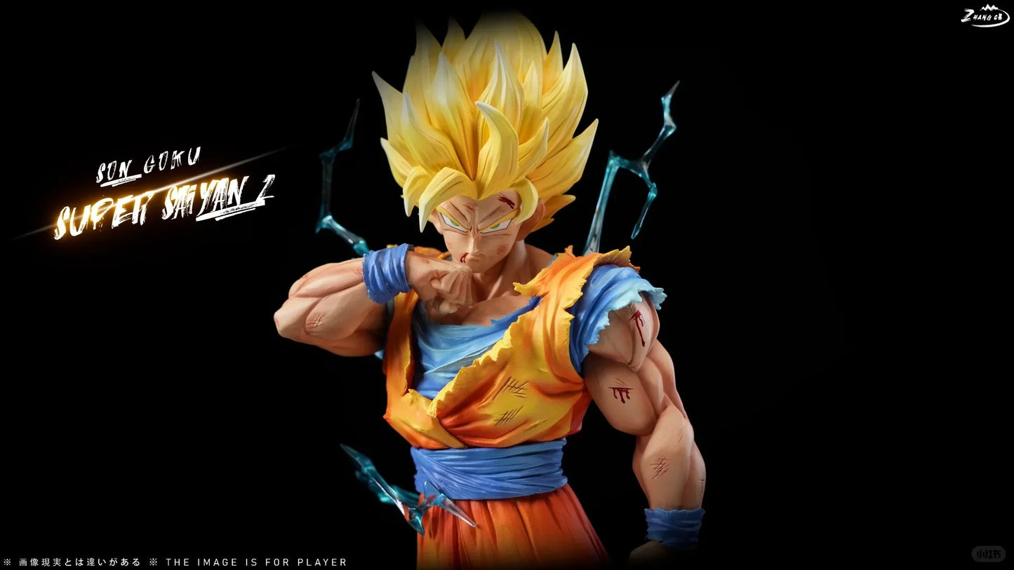 Bandai Dragon Ball Super Saiyan 2 Son Goku 30cm PVC Model