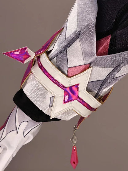 Genshin Impact Durin Cosplay Costume Wig Uniform Headwear Game Role Play Outfit Halloween Christmas Party for Women Men Girls