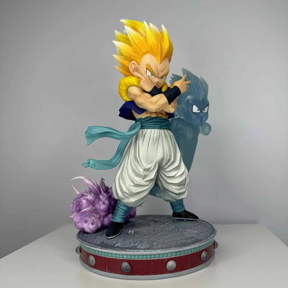 Dragon Ball Z Figures Super Saiyan Gotenks Anime Figurine Ghost Squad Model Statue Doll Collection Decoration Kids Toys Gift