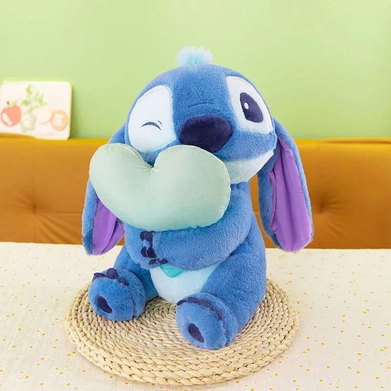 New Disney Lilo&Stitch Cute Cartoon Dolls Toys Kawaii Anime Soft Stuffed Dolls Pillow Appease Toys Birthday Gift for Boys Girls