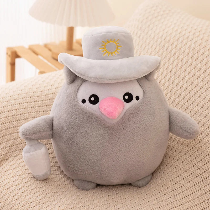 30cm Hallowmas Gift Dark Power Plush Cat Soft Toys Cool Pirate Death Cat Plushies Stuffed Doll Boy Gift