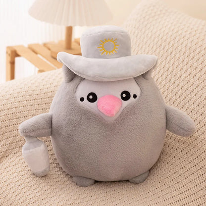 30cm Hallowmas Gift Dark Power Plush Cat Soft Toys Cool Pirate Death Cat Plushies Stuffed Doll Boy Gift