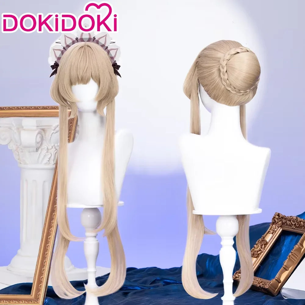 IN STOCK Lauma Aino Sandrone Wig Game Genshin Impact Cosplay Wig DokiDoki Nod-Krai Women Long Hair Free Wig Cap Halloween
