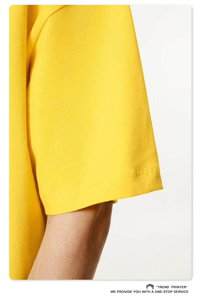 ZODF 2025 Summer Men 180gsm Solid T-Shirts Women Unisex Loose Basic Breathable Cotton T Shirt Brand Tees HY0971