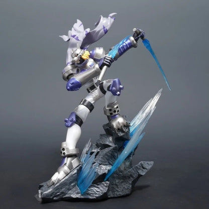 22cm Anime Digimon Adventure Wolfmon PVC Action Figure Desktop Ornament Model Toy Gift - With Box