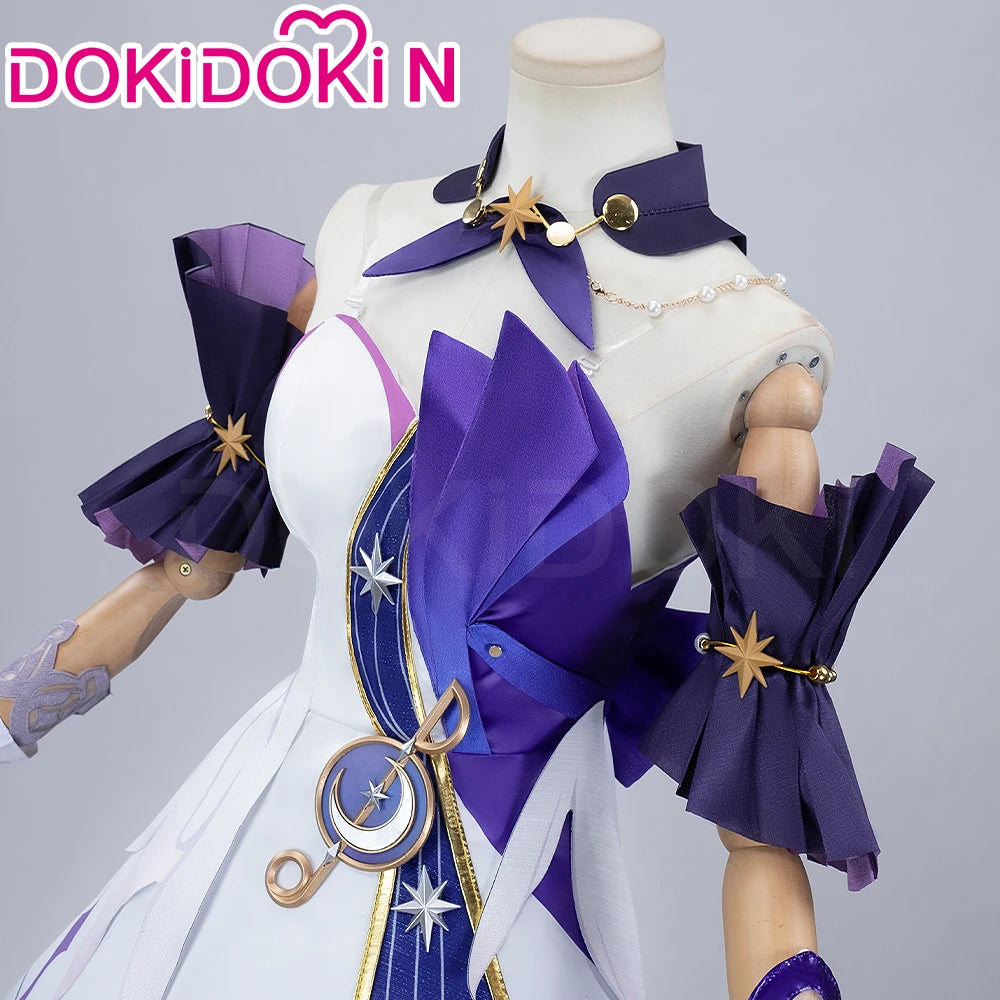IN STOCK Robin Cosplay Costume Game Honkai: Star Rail Cosplay【XS-3XL】DokiDoki-N Honkai Female Costume Robin Cosplay Plus Size