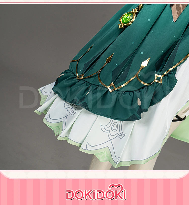 Emilie Cosplay Costume Game Genshin Impact Cosplay【XS-3XL】DokiDoki-N Women Costume Dress Perfumer Emilie Cosplay Plus Size