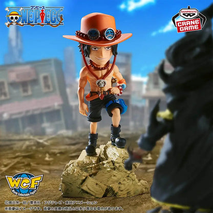 Bandai Banpresto One Piece WCF Portgas D. Ace VS Marshall D. Teach 8cm PVC