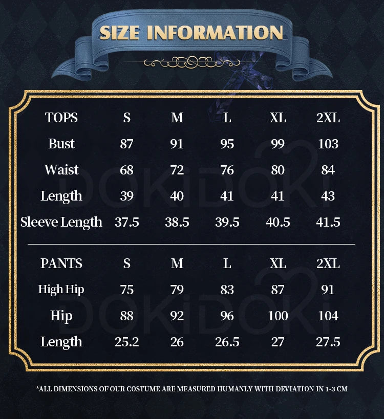 IN STOCK Lady Cosplay Costume Game【S-2XL】DokiDoki-R Women White Suit Halloween Cosplay Lady Costume Plus Size