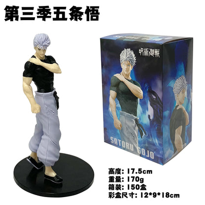 11cm New Gojo Satoru Anime Jujutsu Kaisen Action Figure Itadori Yuji Seated Noodle Stopper Model Toys Japanese Dolls Hobbies 