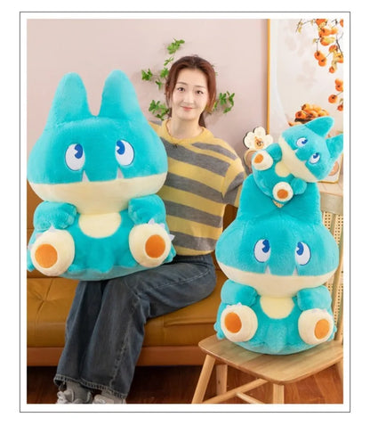 75CM Big Size Pokemon Plushies Snorlax Peluche Cartoon Anime Kawaii Ornament Comfortable Soft Doll Cushion Children's Toy Gift