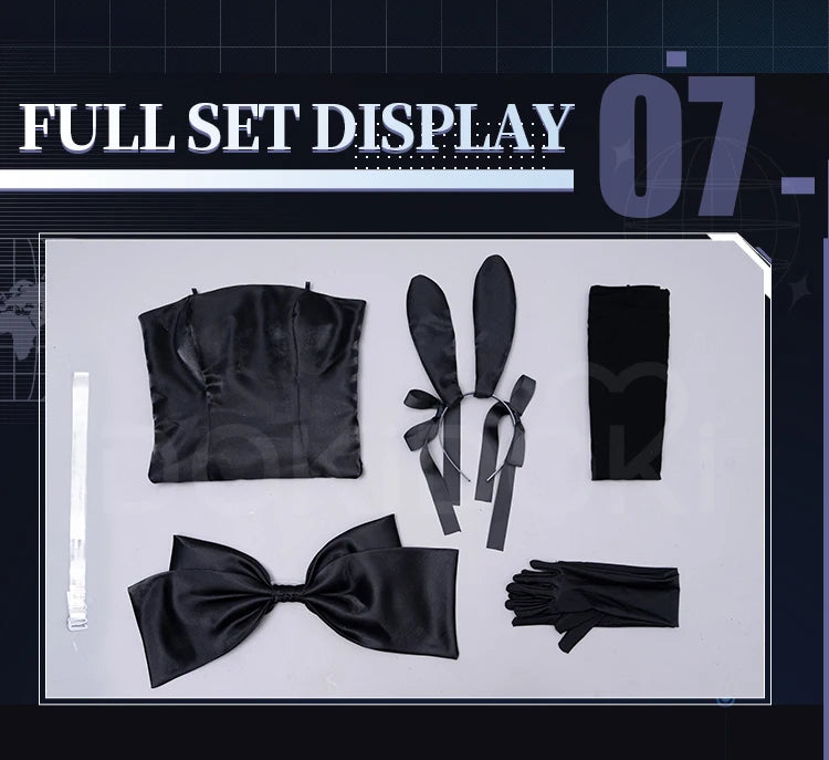 IN STOCK Mizi Sua Cosplay Costume Anime Alien Stage DokiDoki-R Women Sexy Costume Third Anniversary Rabbit Cafe Dress Cosplay