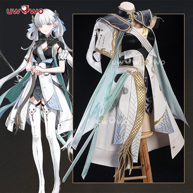 IN STOCK UWOWO Jinhsi Cosplay Game Wuthering Waves  WuWa Jinhsi Cosplay Costume Halloween Costume