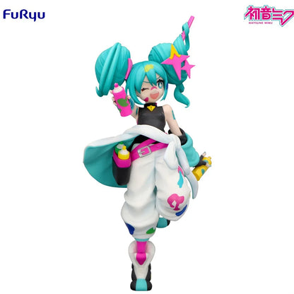 FuRyu Hatsune Miku Painting Girl Ver. 19CM PVC Model