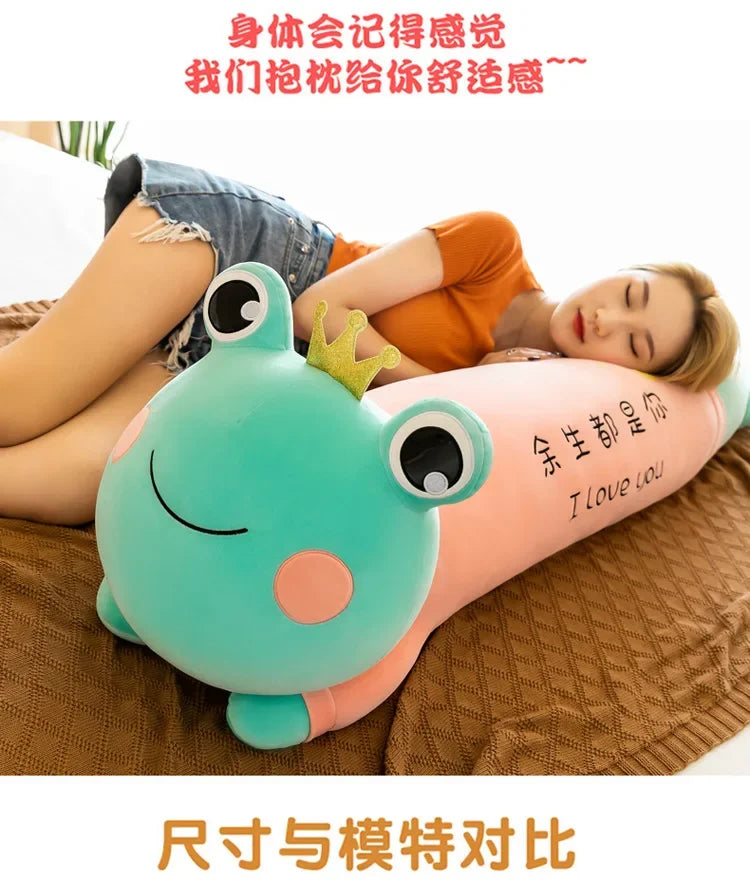 New70-130cm Monkey Doll Husky Plush Toy Frog Pillow Duck Doll Cute Plush Toys for Children Gifts