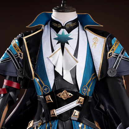iCoser Honkai Star Rail Anaxa Cosplay Costume Wig Uniform Outfit Anaxagoras Grove of Epiphany Amphoreus Halloween for Women Men