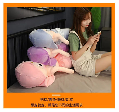 Hot 45-120cm Cartoon Kawaii Gaint Mermaid Plush Doll Pillow Colorful Beautiful Ocean Mermaid Plush Toy for Girls Christmas Gift