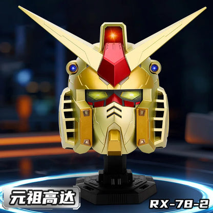 Gunpla Rx-78 Gundam BN Head Collection Action Figures Wearable Robot Helmet Kits Model Cosplay Birthday Gift for Kids