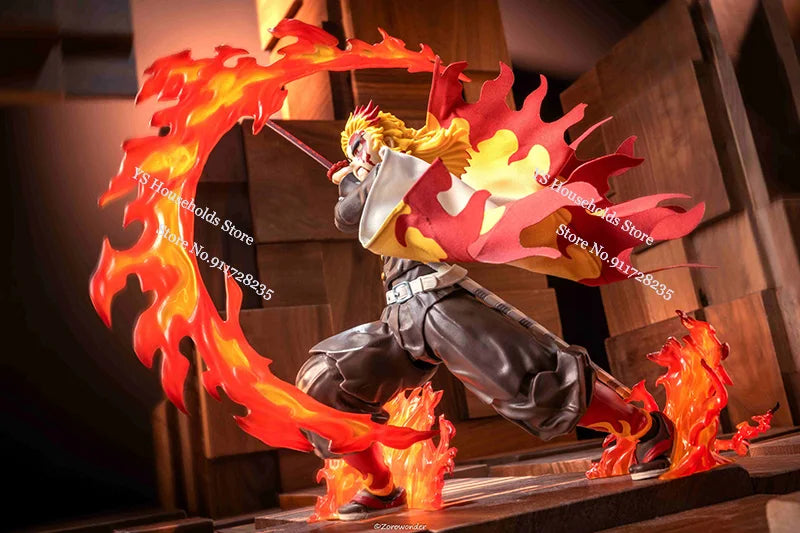 1/12 Rengoku Kyoujurou Anime Figure Mini Red White Cloak Toys Clothes Accessory For 6" Demon Slayer Shf Figma BUZZmod Soldier