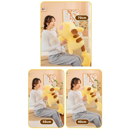 40/70cm Cartoon Large Pikachu Pillow Pokemon Plush Toys Doll Cute Ornament Stuffed Plushie Pikachued Pokémon Gift for Children